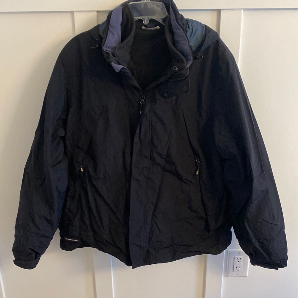 Lands end double lined men’s jacket